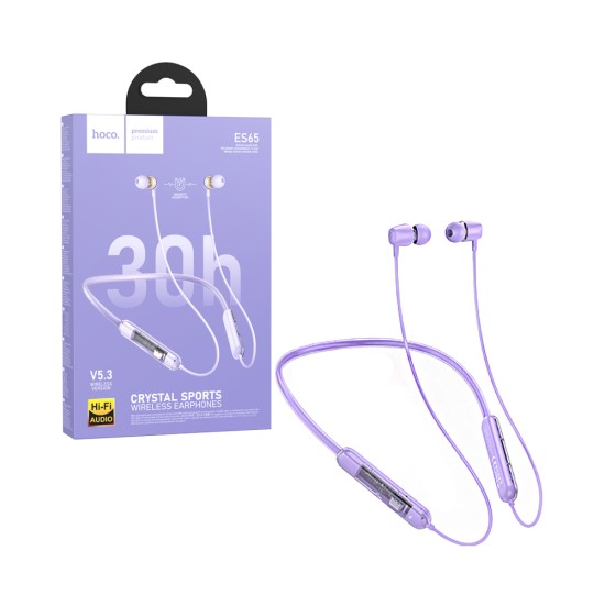 Hoco True Wireless Earbuds ES65 Scout Bluetooth Purple Hoco True Wireless Earbuds ES65 Scout Bluetooth Purple